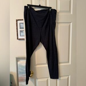 Old Navy Gray Maternity Leggings-XL-worn once